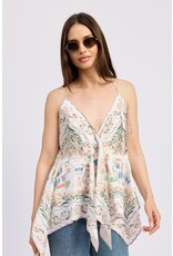 En Saison Alaia Satin Top
