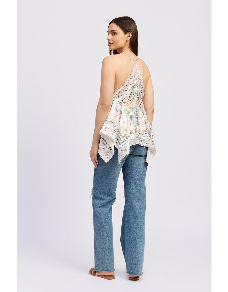 En Saison Alaia Satin Top