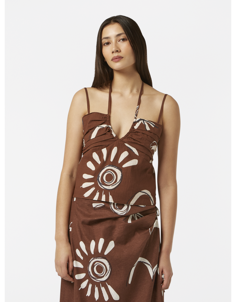 Scotch & Soda Gathered Strappy Top