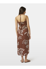 Scotch & Soda Linen Blend Printed Wrap Skirt