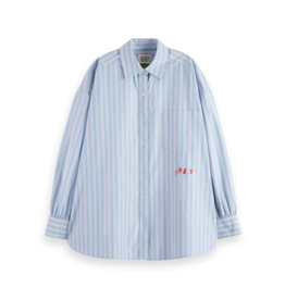 Scotch & Soda Embroidered Girlfriend Shirt