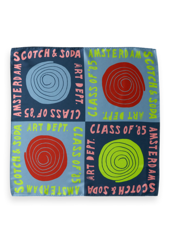 Scotch & Soda Art Dept Square Scarf