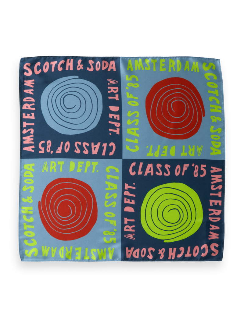 Scotch & Soda Art Dept Square Scarf
