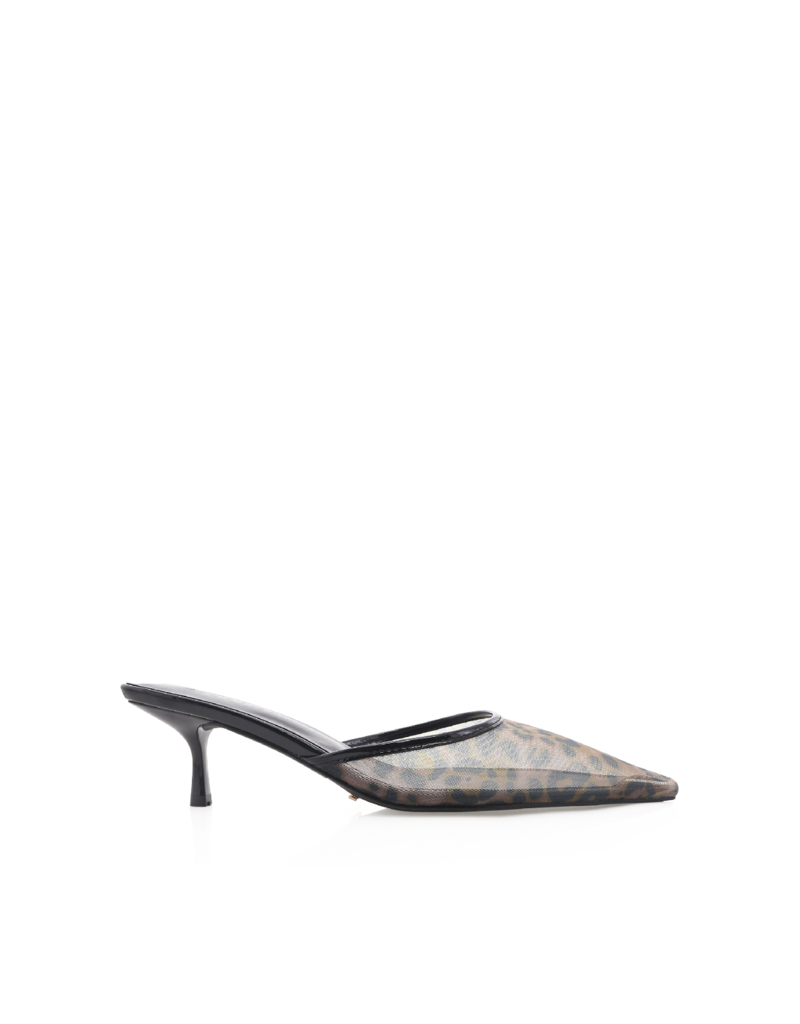 Billini Winton Mesh Pointed Mule Heel