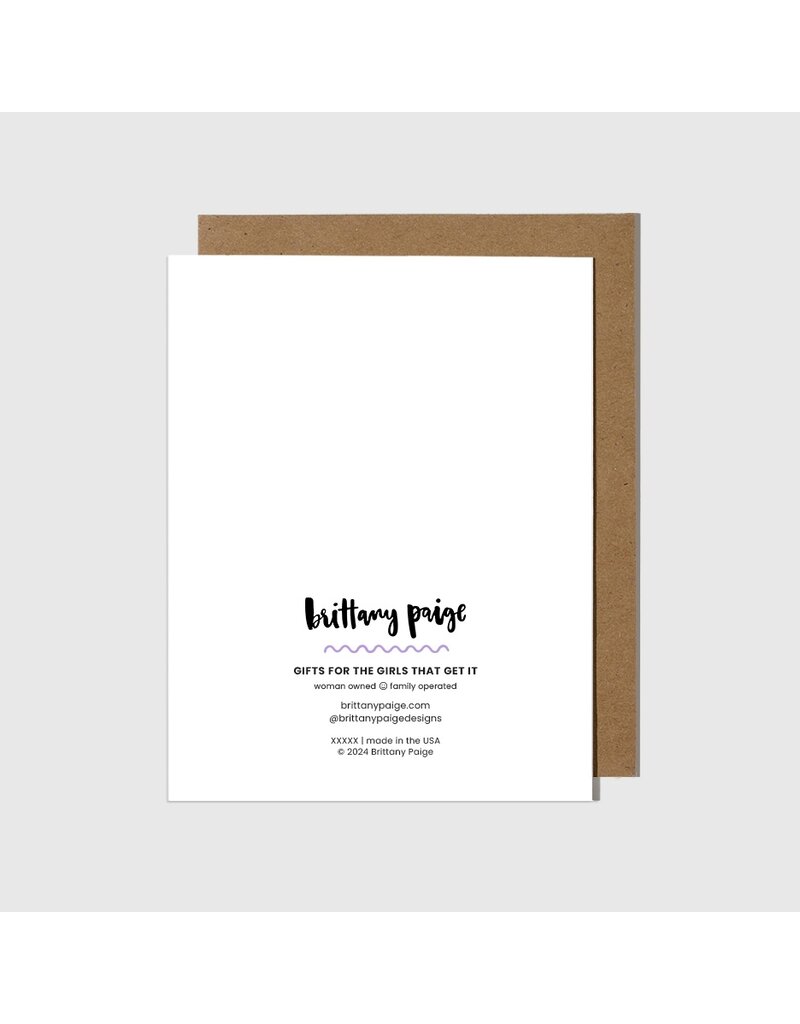 No Cake, Yes Wine Bday Card