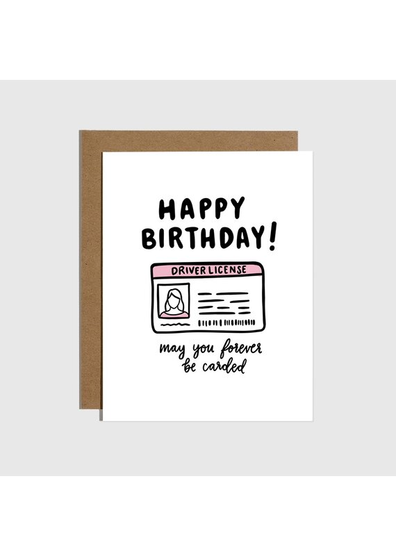 Carded Forever Bday Card