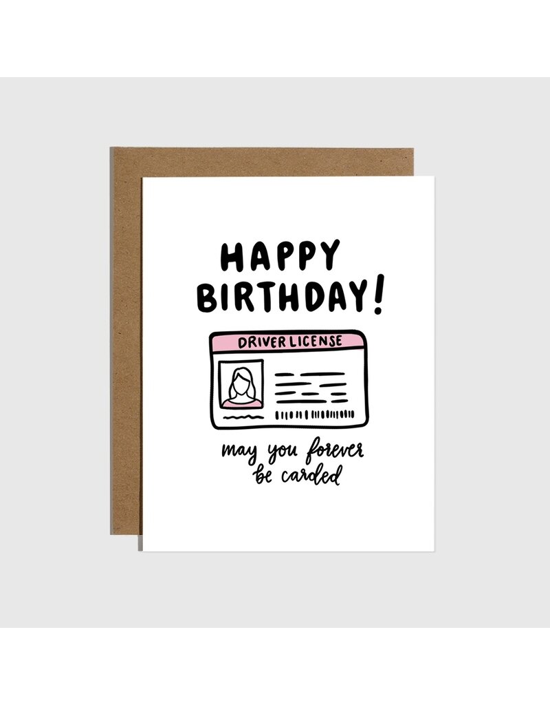 Carded Forever Bday Card