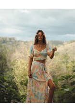 Z&L Europe Glowing Bloom Maxi Skirt