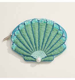 Mermaid Clam Purse Pouch
