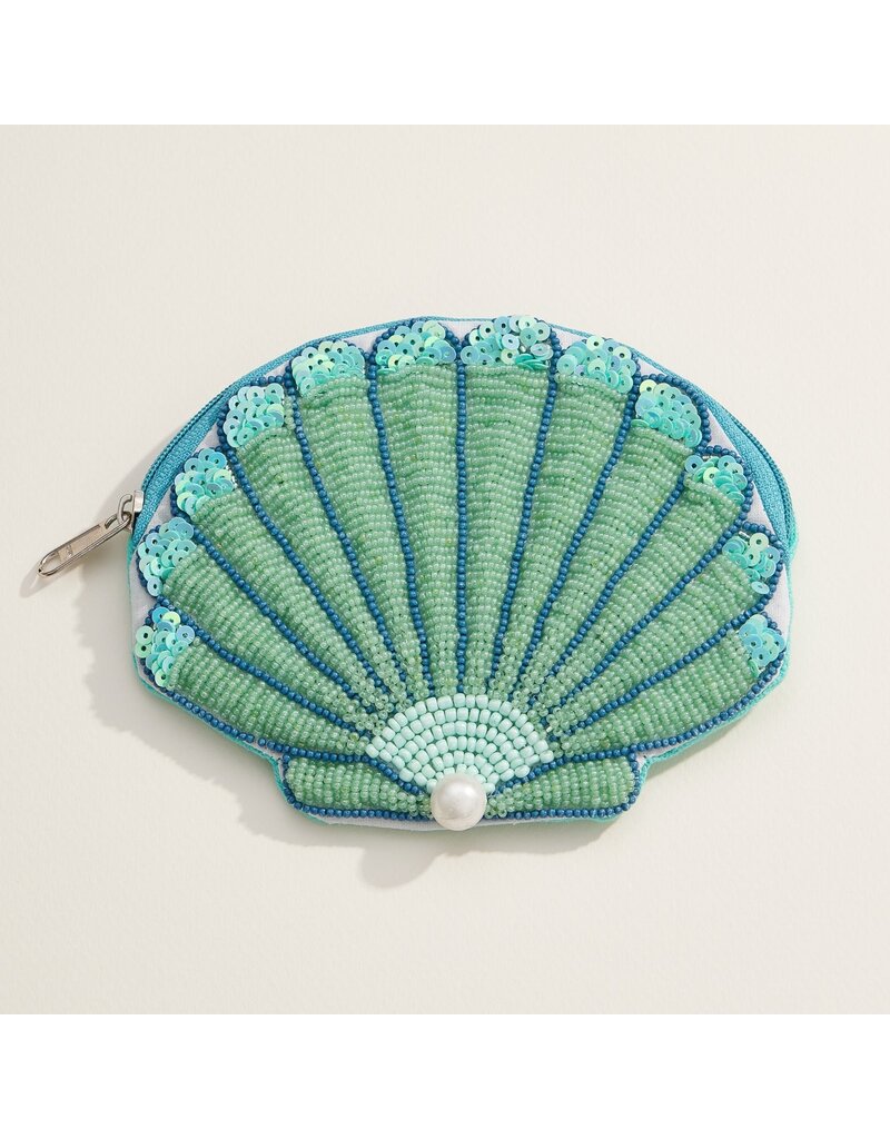 Mermaid Clam Purse Pouch