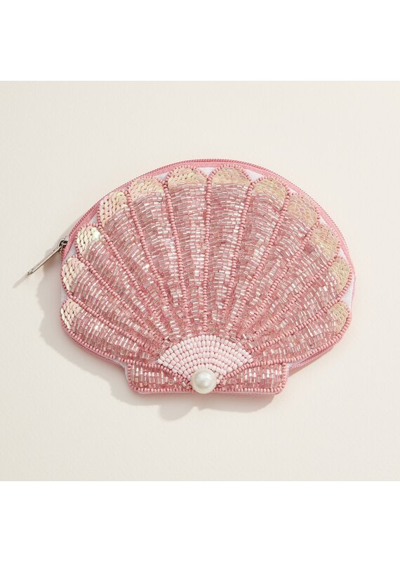 Mermaid Clam Purse Pouch