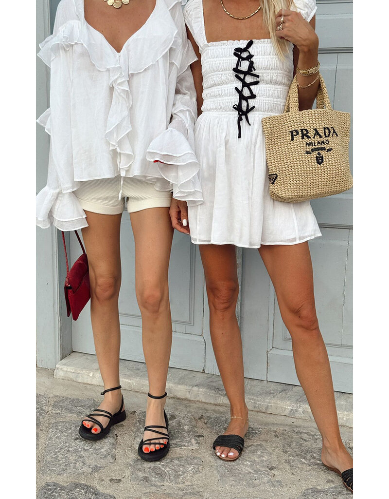 Show Me Your Mumu Joss Ruffle Top