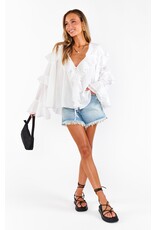 Show Me Your Mumu Joss Ruffle Top