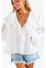 Show Me Your Mumu Joss Ruffle Top
