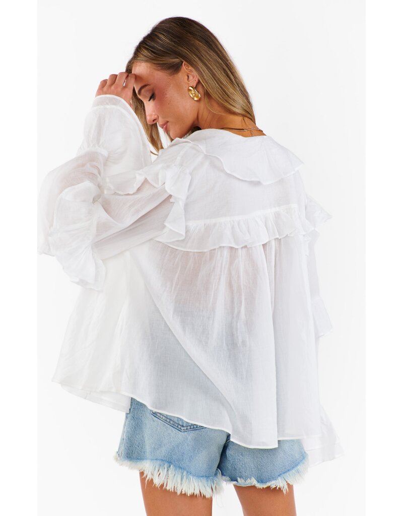 Show Me Your Mumu Joss Ruffle Top