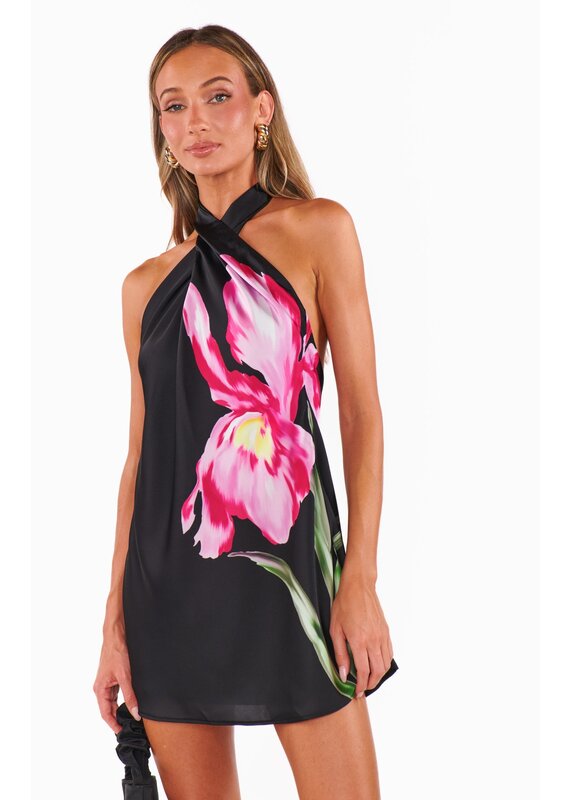 Show Me Your Mumu Jasmine Tie Mini Dress
