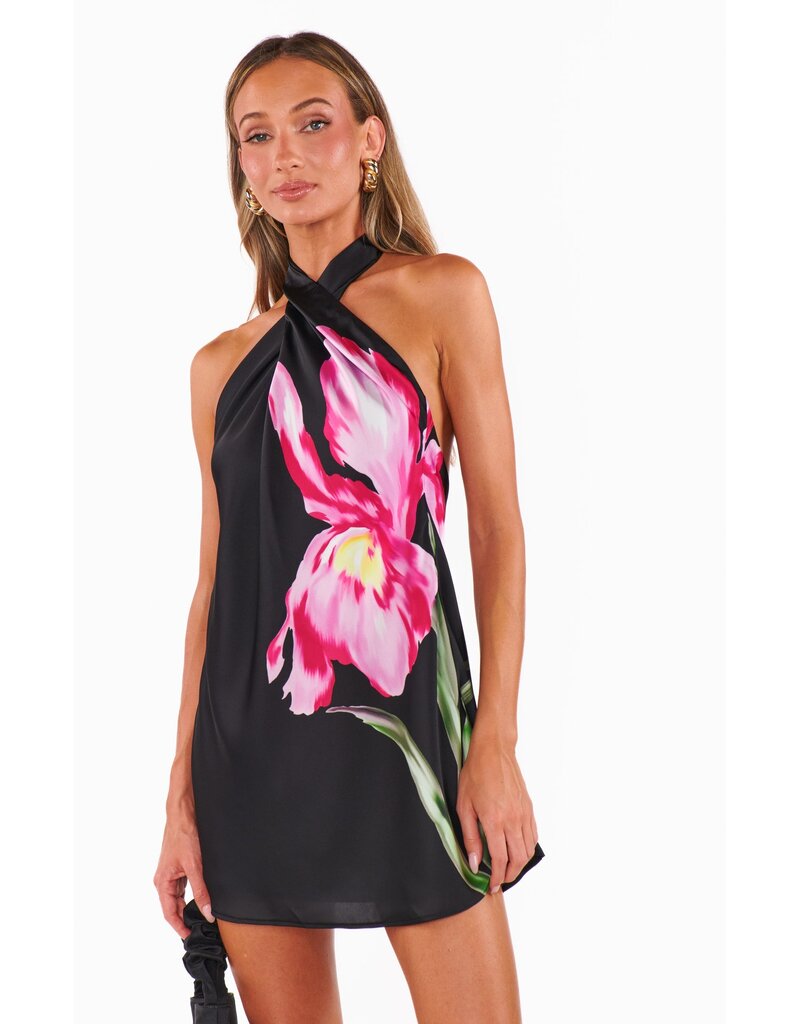 Show Me Your Mumu Jasmine Tie Mini Dress