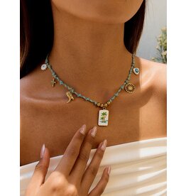Flanerie Pêche 18K Gold Non-Tarnish Rope Necklace
