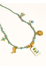 Flanerie Pêche 18K Gold Non-Tarnish Rope Necklace