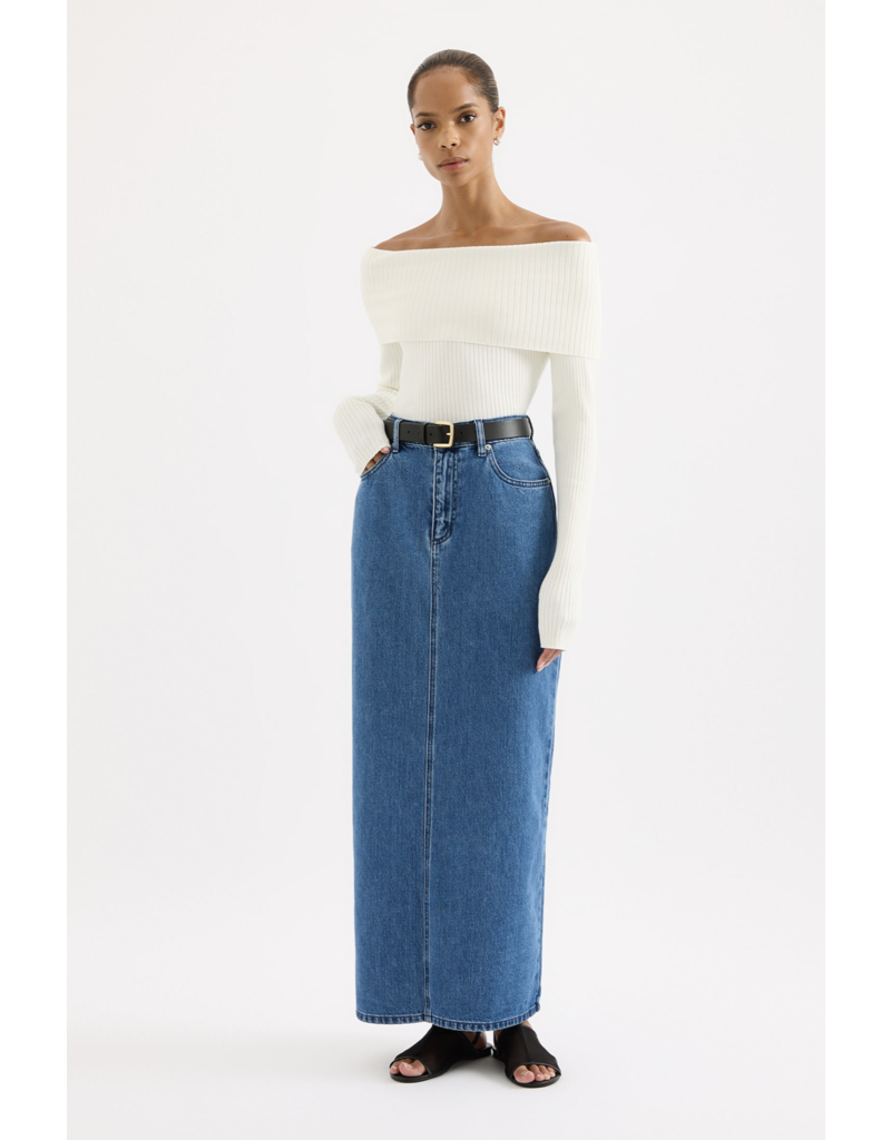 Nude Lucy Krishna Off Shoulder Knit Top