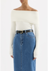 Nude Lucy Krishna Off Shoulder Knit Top