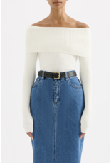 Nude Lucy Krishna Off Shoulder Knit Top