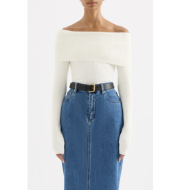 Nude Lucy Krishna Off Shoulder Knit Top