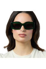 DIFF Indy Rectangle Sunglasses