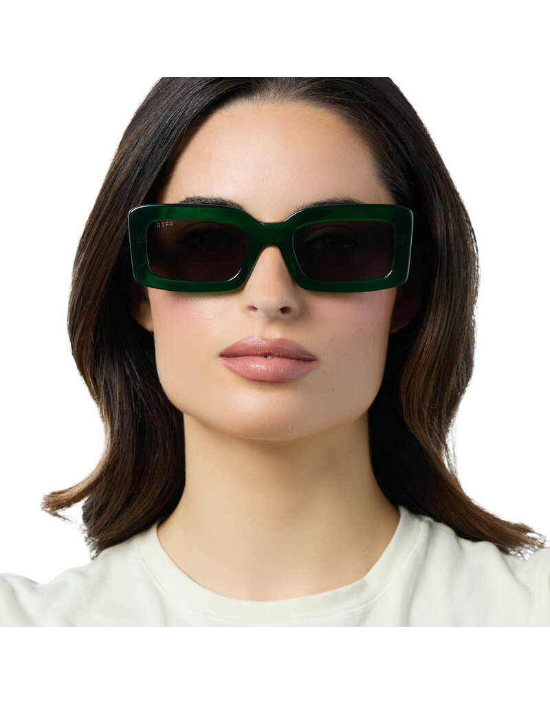 DIFF Indy Rectangle Sunglasses