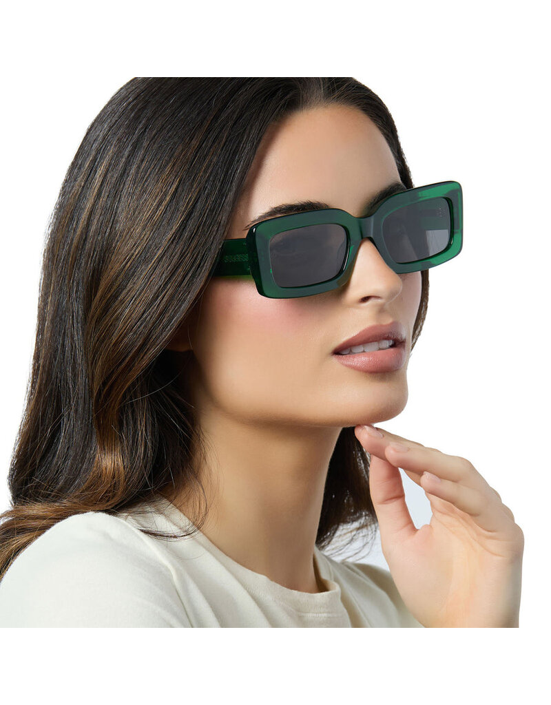 DIFF Indy Rectangle Sunglasses