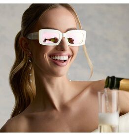 DIFF Indy Rectangle Sunglasses