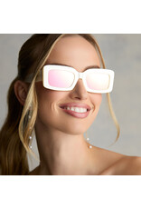 DIFF Indy Rectangle Sunglasses