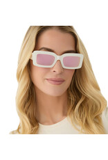 DIFF Indy Rectangle Sunglasses