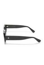 Lele Sadoughi Jet Oceanside Pearl Oval Sunglasses