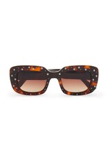 Lele Sadoughi Tortoise Aspen Sunglasses