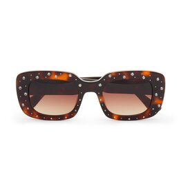Lele Sadoughi Tortoise Aspen Sunglasses