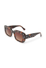 Lele Sadoughi Tortoise Aspen Sunglasses
