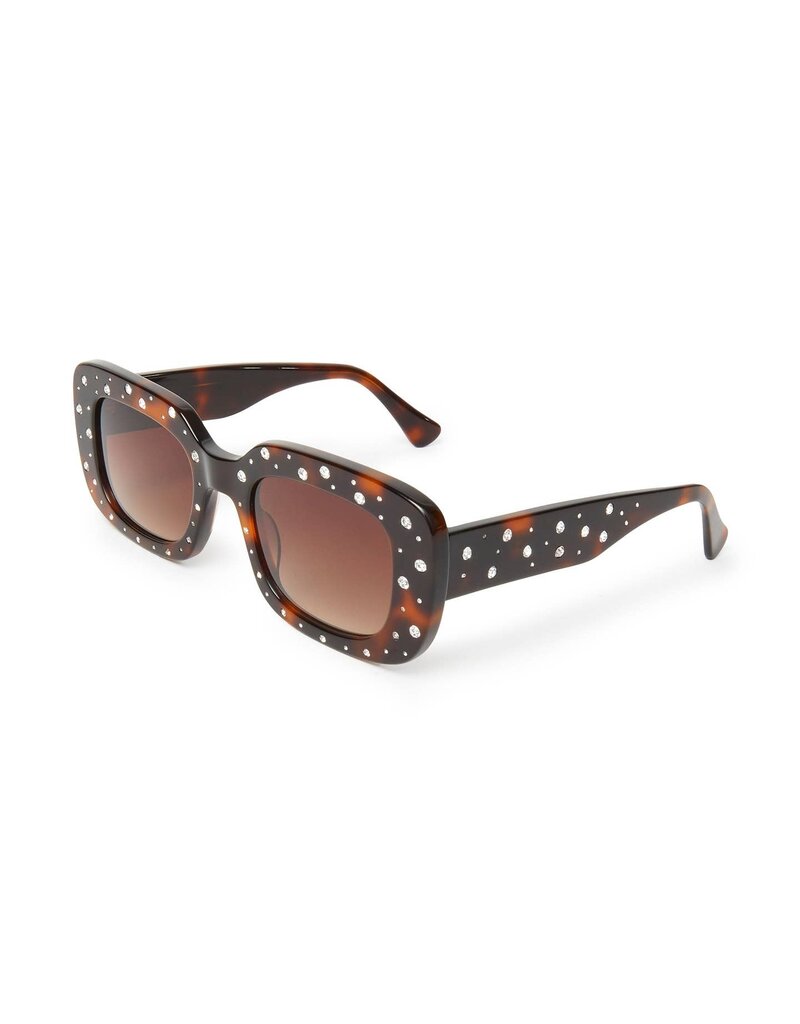 Lele Sadoughi Tortoise Aspen Sunglasses