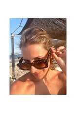 Lele Sadoughi Tortoise Aspen Sunglasses
