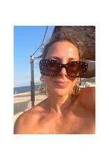 Lele Sadoughi Tortoise Aspen Sunglasses
