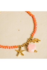 Flanerie Fawn 18K Gold Non-Tarnish Beaded Bracelet