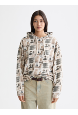 Scotch & Soda All Over Printed Oversized Fit Hoodie