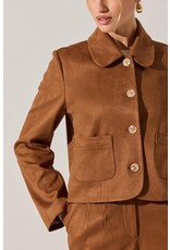 ASTR Jude Faux Suede Jacket