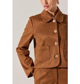 ASTR Jude Faux Suede Jacket