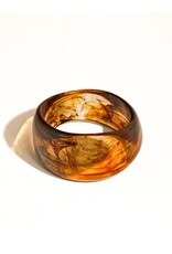 Flanerie Caelia Modern Bold Statement Resin Bangle *3 colors*