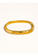 Flanerie Renzi 18K Gold Non-Tarnish Classic Bangle *2 colors*