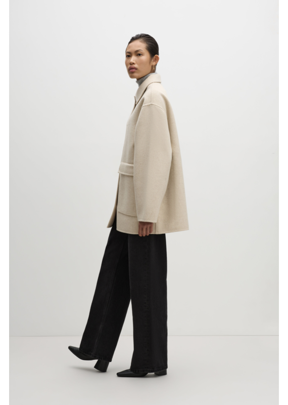 Nude Lucy Levi Wool Coat