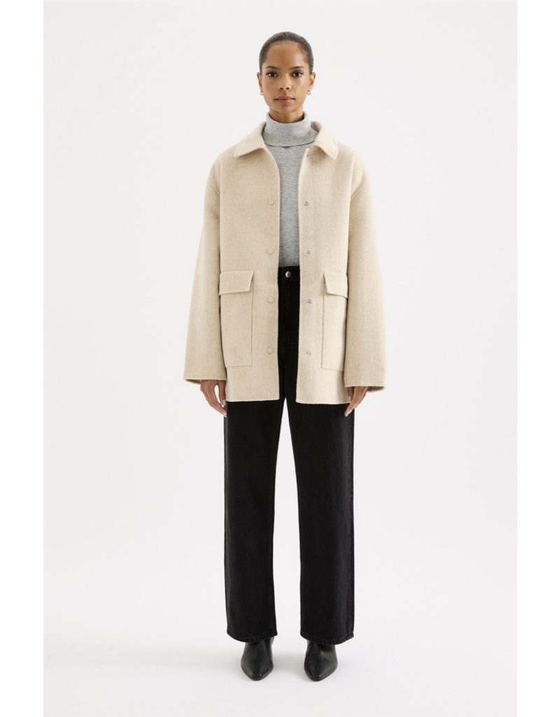 Nude Lucy Levi Wool Coat