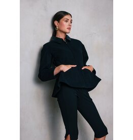 Line and Dot Eton Peplum Jacket