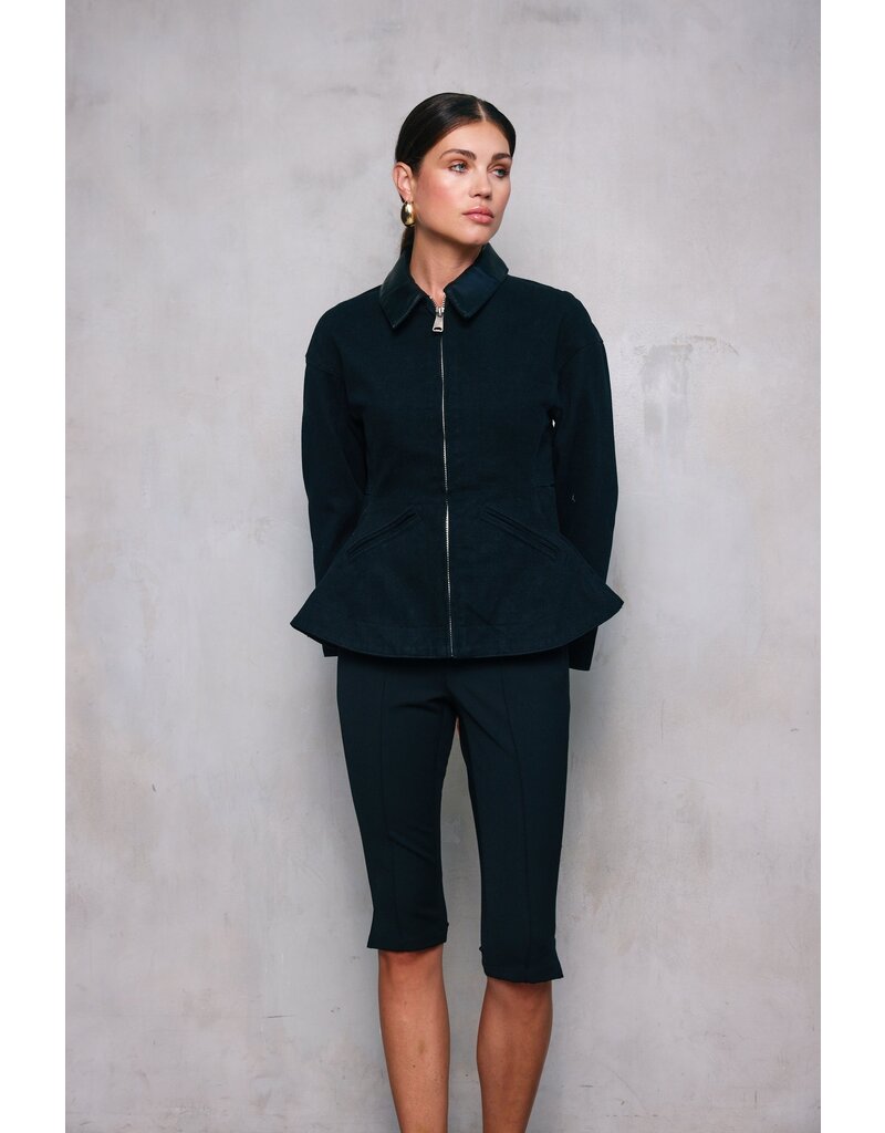 Line and Dot Eton Peplum Jacket